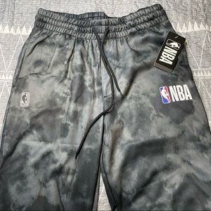 NBA Black Acidic Pattern Joggers X Medium